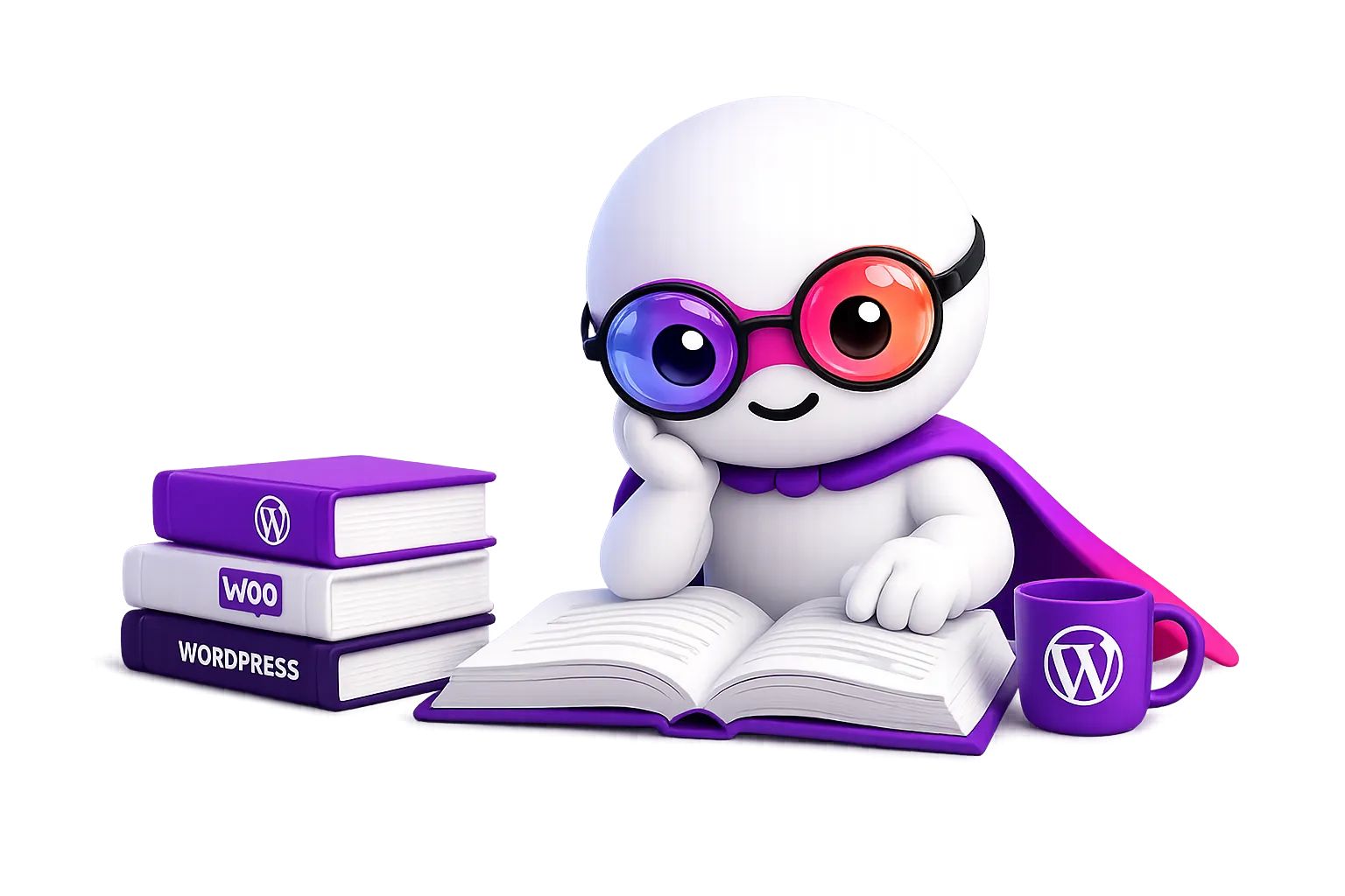Illustrasjon - blogg om nettsider, SEO og WordPress